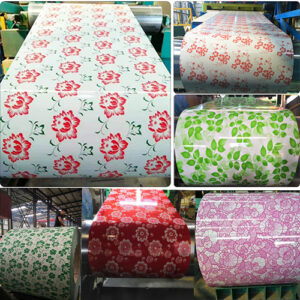 Flower grain ppgi coil