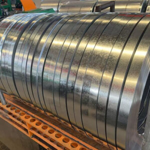 Galvanized strip coil