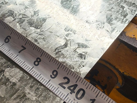 Gi sheet length measurement