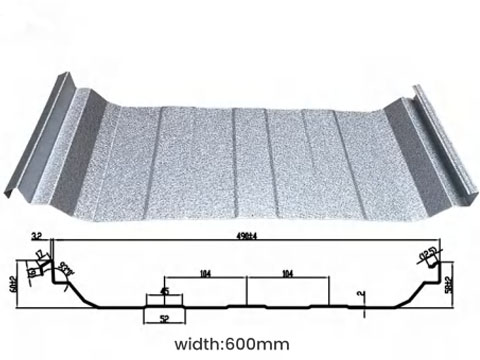 Standing seam roof panels