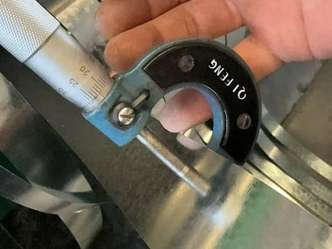 Thickness measurement