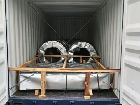 Coil and sheet mixed loading