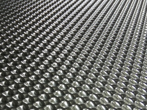 Hemispherical aluminum coil