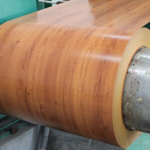 Laminated PVC film metal roll