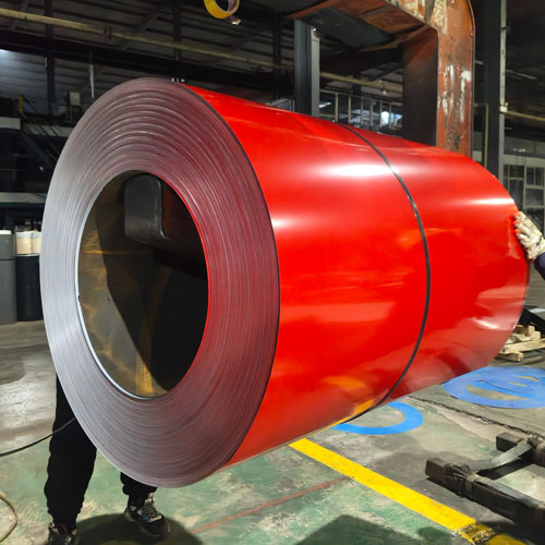 RAL 3020 PPGI rolls are complete