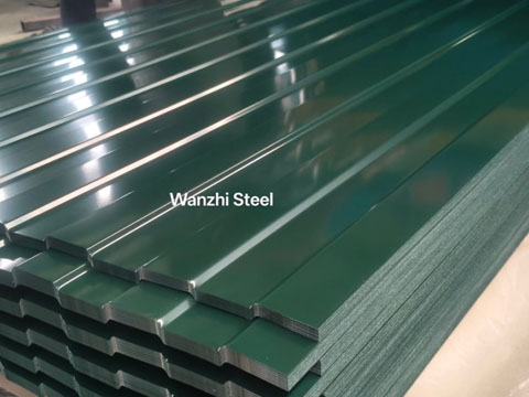 Ral 6005 Corrugated Sheet Product Details