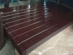 Russian customer have procured a total of 440 tons of PPGI steel