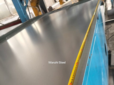 GI sheet length measurement