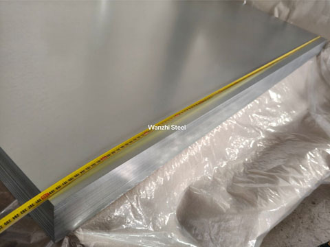 GI sheet width measurement