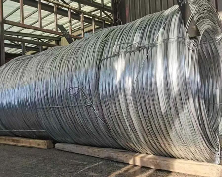 Galvanized cold-drawn wire