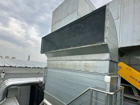 Galvanized duct system