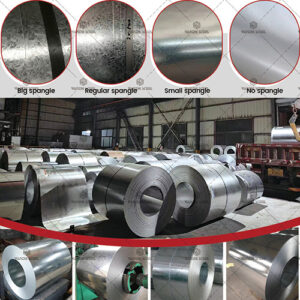 Galvanized steel coils for HVAC