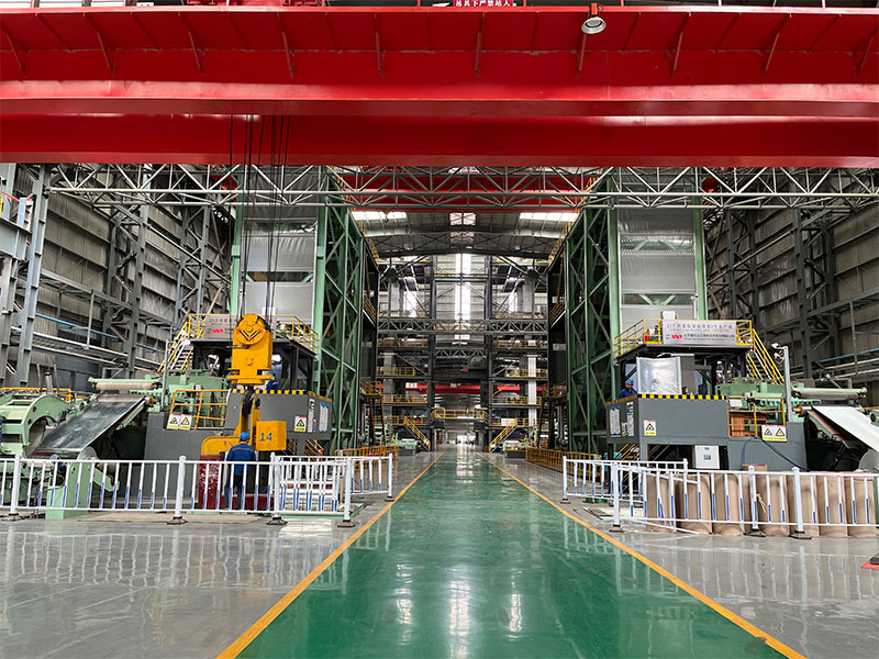 Our GI coil production line