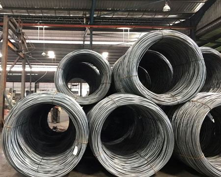 Produced cold-drawn wire