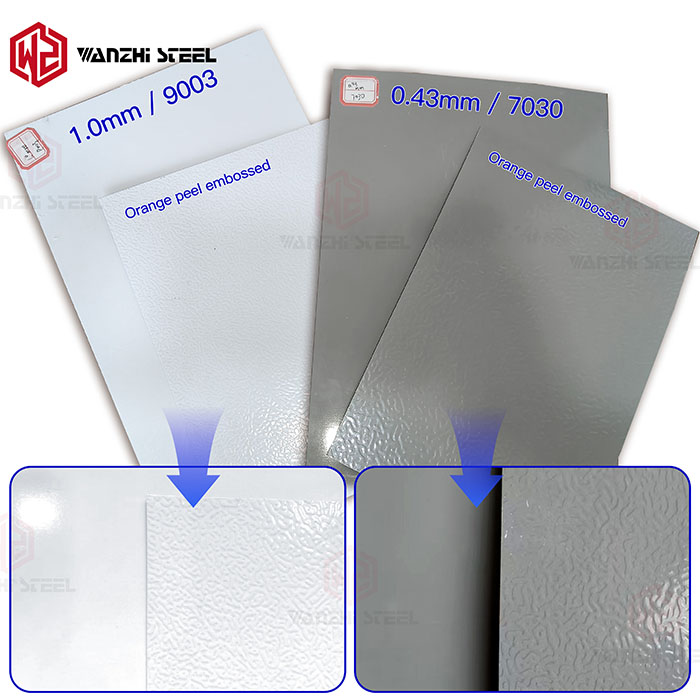 RAL 9003 RAL 7003 Color Coated Steel