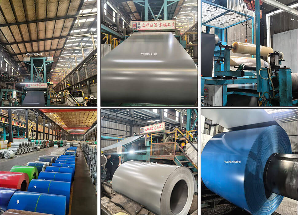 Wanzhi Steel Color Coated Steel Production Line
