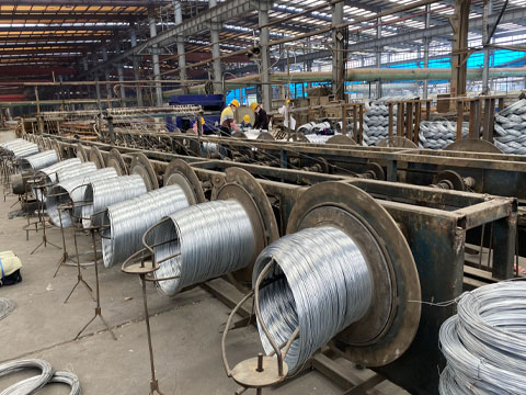 16 gauge galvanized wire is currently in production.