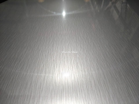 Brushed texture surface