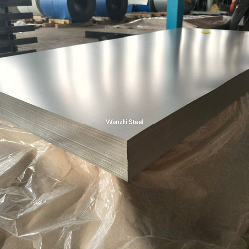 Galvanized flat plate
