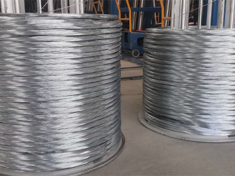In the production of galvanized wire