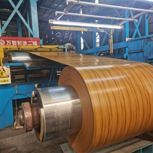 Laminated Wood Grain Film Metal Coil
