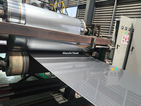 Laminated wire drawing film metal roll