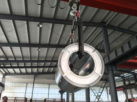 Product ready for loading