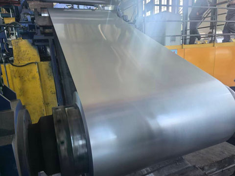GL steel coils in production