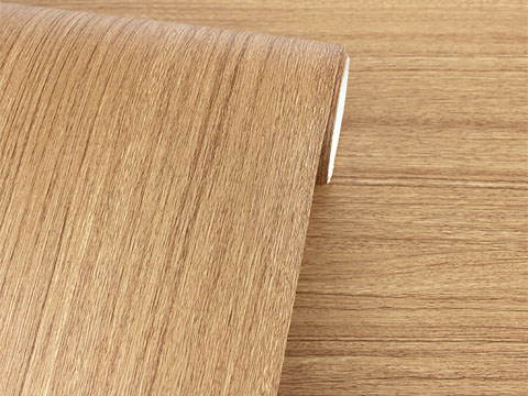 PVC wood grain film