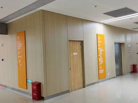 Wood grain wall panels