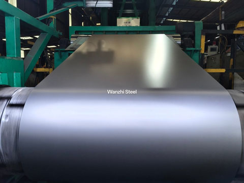 Custom silver PPGI steel coil