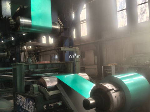 Paint coating completed