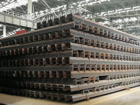 Produced steel sheet piles