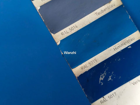 Ral color chart comparison