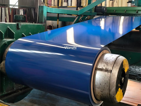 Pepsi Blue PPGI steel coil