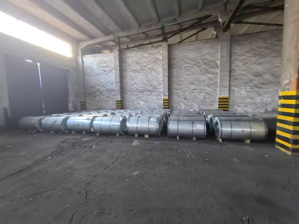 Products arrive at the customer's warehouse