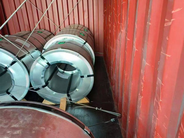 Details of loading into the container