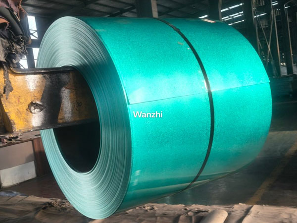 Green PPGL steel coil production completed