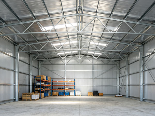 Steel structure warehouse