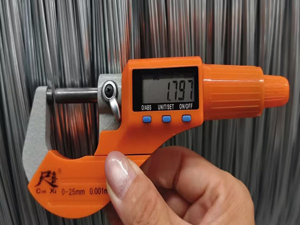 1.8mm wire diameter detection