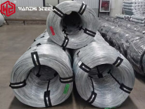 Galvanized wire production is complete