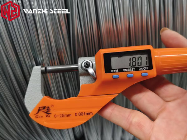 Wire diameter detection