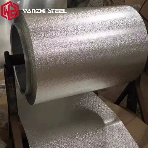 Orange peel texture aluminum roll