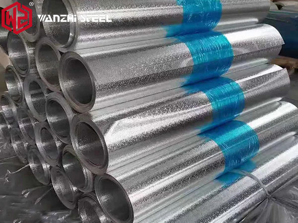 Orange peel textured aluminum coil (small coil)