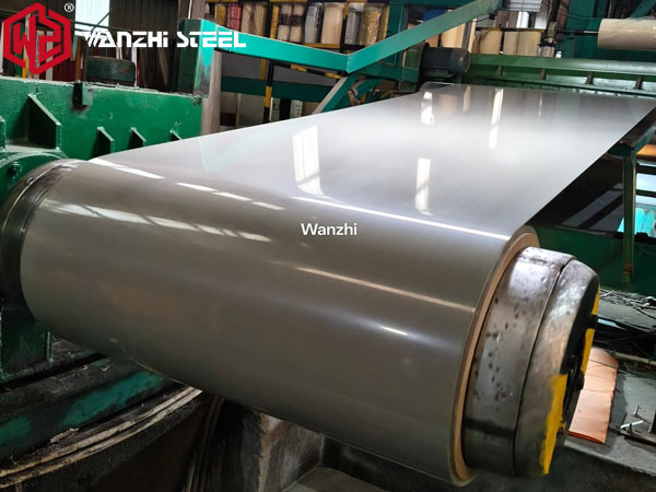 PPGI steel coil production